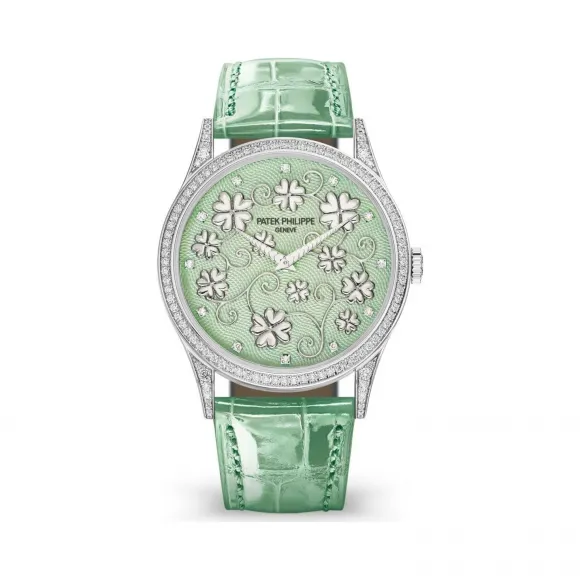 百达翡丽/Patek Philippe 卡拉特拉瓦 Calatrava 系列 白金 自动机械机芯  5077-101G-001
