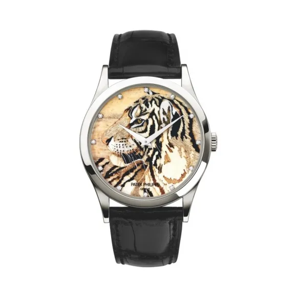 百达翡丽/Patek Philippe 卡拉特拉瓦 Calatrava 系列 铂 自动机械机芯  5077P-067