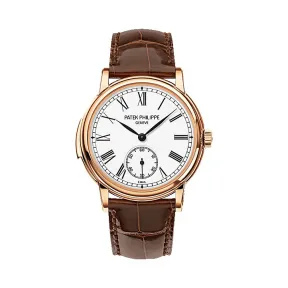 百达翡丽/Patek Philippe 超级复杂功能计时系列 18k玫瑰金 自动机械机芯 男表 5078R-001