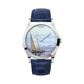 百达翡丽/Patek Philippe 卡拉特拉瓦 Calatrava 系列 白金 自动机械机芯  5089G-011