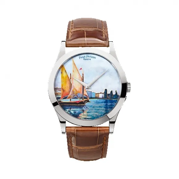 百达翡丽/Patek Philippe 卡拉特拉瓦 Calatrava 系列 白金 自动机械机芯  5089G-012