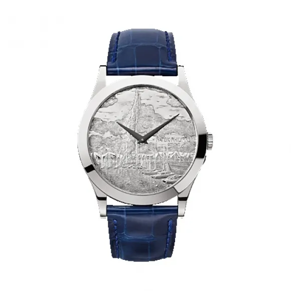 百达翡丽/Patek Philippe 卡拉特拉瓦 Calatrava 系列 白金 自动机械机芯  5089G-013