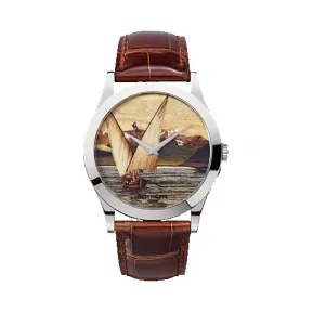 百达翡丽/Patek Philippe 卡拉特拉瓦 Calatrava 系列 白金 自动机械机芯  5089G-019