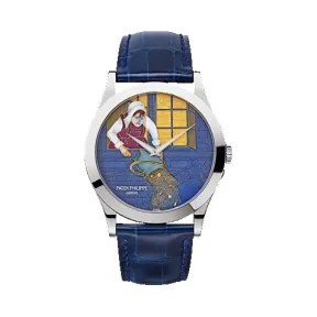 百达翡丽/Patek Philippe 卡拉特拉瓦 Calatrava 系列 白金 自动机械机芯  5089G-022
