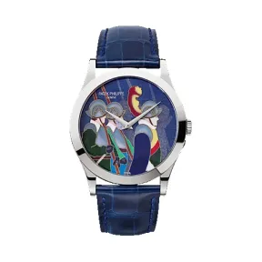 百达翡丽/Patek Philippe 卡拉特拉瓦 Calatrava 系列 白金 自动机械机芯  5089G-023