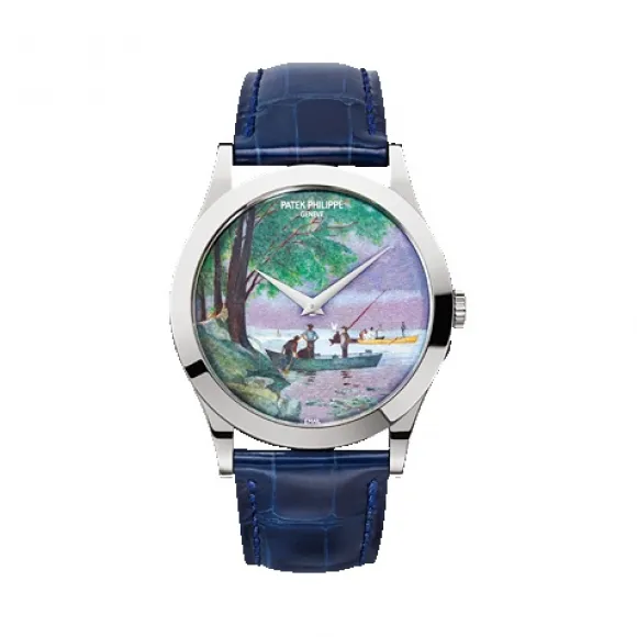百达翡丽/Patek Philippe 卡拉特拉瓦 Calatrava 系列 白金 自动机械机芯  5089G-032
