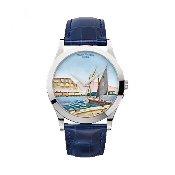 百达翡丽/Patek Philippe 卡拉特拉瓦 Calatrava 系列 白金 自动机械机芯  5089G-035
