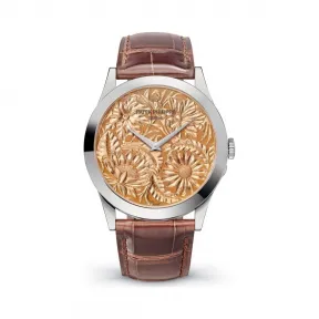 百达翡丽/Patek Philippe 卡拉特拉瓦 Calatrava 系列 白金 自动机械机芯  5089G-077