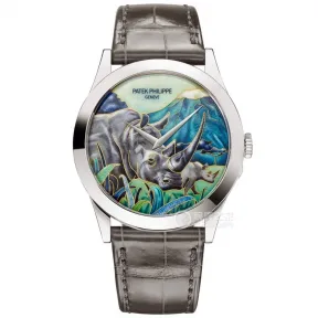 百达翡丽/Patek Philippe 珍稀工艺    男表 5089G-104