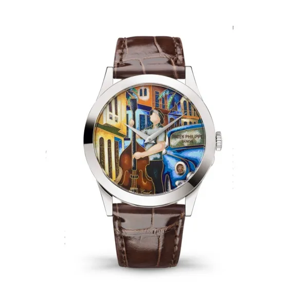 百达翡丽/Patek Philippe 珍稀工艺    男表 5089G-113