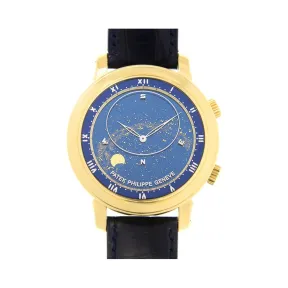 百达翡丽/Patek Philippe 超级复杂功能计时系grand Complications列 铂 自动机械机芯 男表 5102J-001