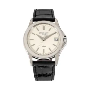 百达翡丽/Patek Philippe 卡拉特拉瓦 Calatrava 系列 白金 自动机械机芯 男表 5107G-001