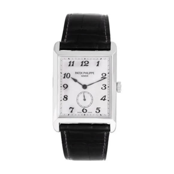 百达翡丽/Patek Philippe Gondolo系列 43 MM x 30 MM 18kt 白金 手动机械机芯 男表 5109-G-001