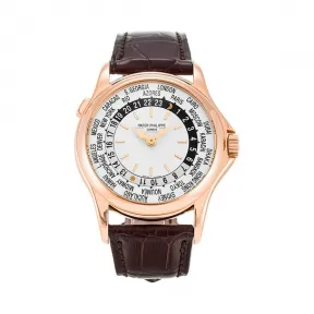 百达翡丽/Patek Philippe 复杂功能时计 Complications 系列 玫瑰金 自动机械机芯 男表 5110R-001