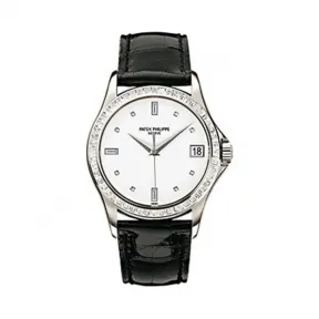 百达翡丽/Patek Philippe 卡拉特拉瓦 Calatrava 系列 铂金 自动机械机芯 男表 5118P-010