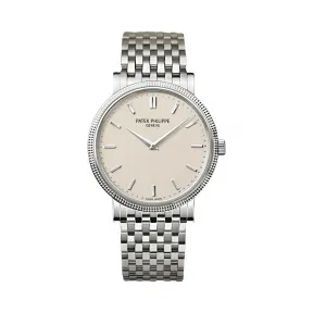百达翡丽/Patek Philippe 古典表系列 18k白金 自动机械机芯 男表 5120-1G-001