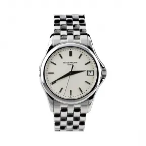 百达翡丽/Patek Philippe 卡拉特拉瓦 Calatrava 系列 白金 自动机械机芯 男表 5127-1G-001