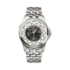 百达翡丽/Patek Philippe 复杂功能时计 Complications 系列 18k白金 自动机械机芯 男表 5130-1G-010