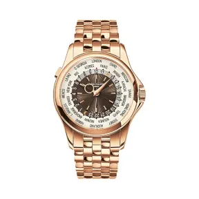 百达翡丽/Patek Philippe 复杂功能时计 Complications 系列 18k玫瑰金 自动机械机芯 男表 5130-1R-011
