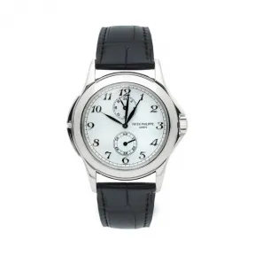百达翡丽/Patek Philippe 复杂功能时计 Complications 系列 白金 手动机械机芯 男表 5134G-001