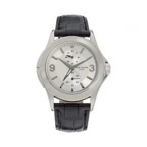 百达翡丽/Patek Philippe 复杂功能时计 Complications 系列 白金 手动机械机芯 男表 5134G-011