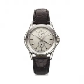 百达翡丽/Patek Philippe 复杂功能时计 Complications 系列 铂金 手动机械机芯 男表 5134P-001