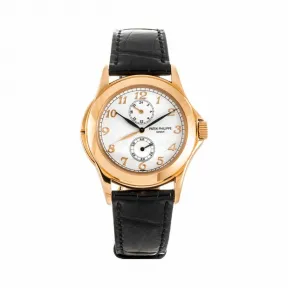 百达翡丽/Patek Philippe 复杂功能时计 Complications 系列 玫瑰金 手动机械机芯 男表 5134R-001