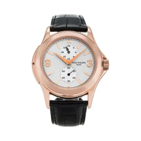 百达翡丽/Patek Philippe 复杂功能时计 Complications 系列 玫瑰金 手动机械机芯 男表 5134R-011