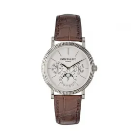 百达翡丽/Patek Philippe 超级复杂功能计时系grand Complications列 白金 自动机械机芯 男表 5139G-001