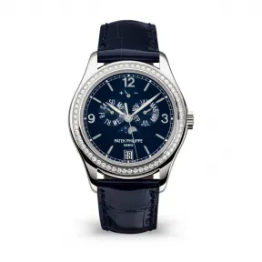 百达翡丽/Patek Philippe 复杂功能时计 Complications 系列 白金 自动机械机芯 男表 5147G-001