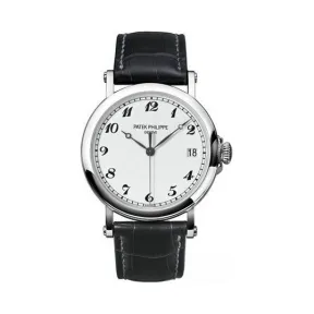 百达翡丽/Patek Philippe 卡拉特拉瓦 Calatrava 系列 白金 自动机械机芯 男表 5153G-011
