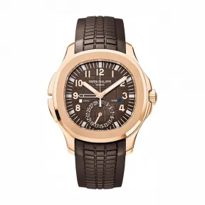 百达翡丽/Patek Philippe Aquanaut 系列 玫瑰金 自动机械机芯 男表 5164R-001