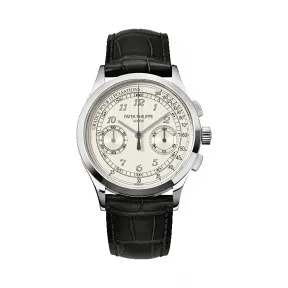 百达翡丽/Patek Philippe 复杂功能时计 Complications 系列 18k白金 手动机械机芯 男表 5170G-001