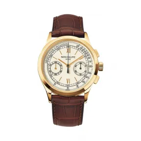 百达翡丽/Patek Philippe 复杂功能时计 Complications 系列 18k黄金 手动机械机芯 男表 5170J-001