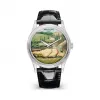 百达翡丽/Patek Philippe 珍稀工艺系列 白金 自动机械机芯  5177G-001