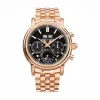 百达翡丽/Patek Philippe 超级复杂功能计时系grand Complications列 玫瑰金 手动机械机芯 男表 5204-1R-001
