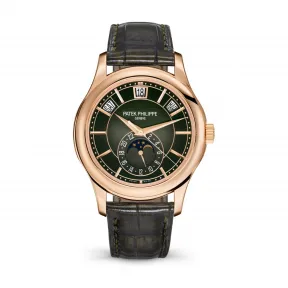 百达翡丽/Patek Philippe 复杂功能时计系列 40MM 玫瑰金 自动机械机芯 男表 5205R-011