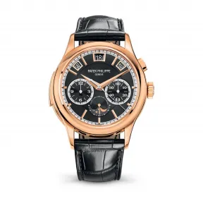 百达翡丽/Patek Philippe 超级复杂功能计时系grand Complications列 玫瑰金 自动机械机芯 男表 5208R-001