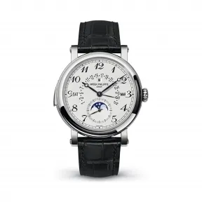 百达翡丽/Patek Philippe 超级复杂功能计时系grand Complications列 白金 自动机械机芯 男表 5213G-012