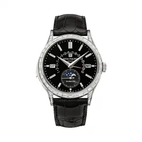 百达翡丽/Patek Philippe 超级复杂功能计时系grand Complications列 铂金 手动机械机芯 男表 5217P-001