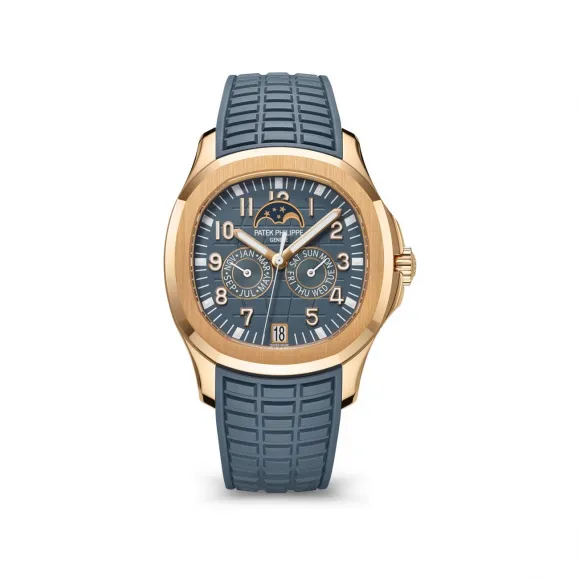 百达翡丽/Patek Philippe Aquanaut系列 39.9MM 玫瑰金 自动机械机芯 女表 5261R-001