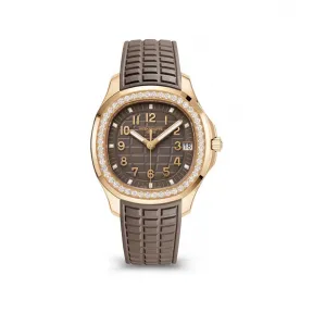 百达翡丽/Patek Philippe Aquanaut系列 38.8MM 玫瑰金 自动机械机芯 女表 5268-200R-010