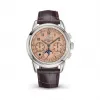 百达翡丽/Patek Philippe 超级复杂功能计时系grand Complications列 铂金 手动机械机芯 男表 5270P-001