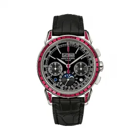 百达翡丽/Patek Philippe 超级复杂功能计时系grand Complications列 铂金 手动机械机芯  5271-12P-001