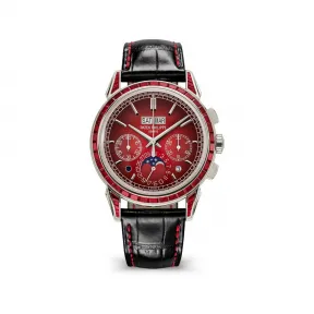 百达翡丽/Patek Philippe 超级复杂功能时计 41MM 铂金 手动机械机芯 男表 5271-12P-010