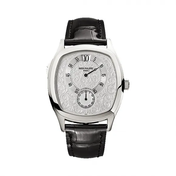 百达翡丽/Patek Philippe 特别限量系列 18k白金 手动机械机芯 男表 5275P-001
