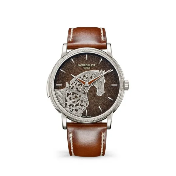 百达翡丽/Patek Philippe GOLDEN ELLIPSE  白金 手动机械 男表 5278-500G-001