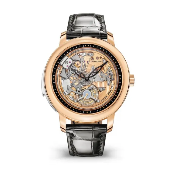 百达翡丽/Patek Philippe 超级复杂功能时计玫瑰金款式 玫瑰金 男表  5303R-001 