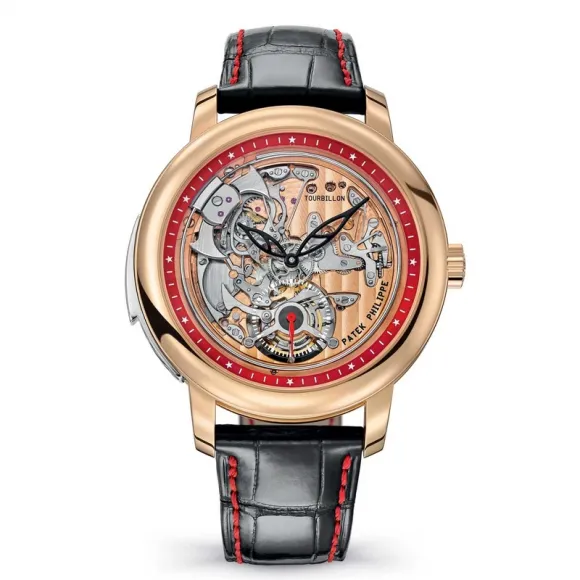 百达翡丽/Patek Philippe 超级复杂功能时计 42 MM 18k玫瑰金 手动机械 男表 5303R-010