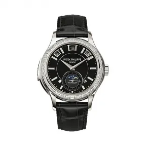 百达翡丽/Patek Philippe 超级复杂功能计时系grand Complications列 950铂金镶钻 手动机械机芯 男表 5307P-001